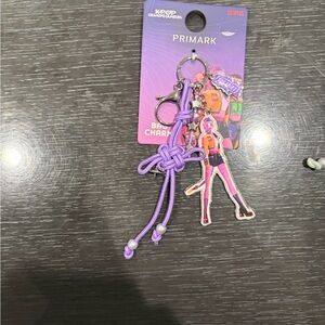 K-POP DEMON HUNTERS RUMI TRAVEL DANGLE BAG CHARM KEYRING NEW PRIMARK EXCLUSIVE